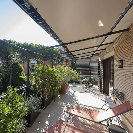 Terrace & Soul In Peaceful Area Apartment *